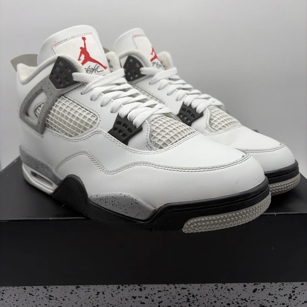 Size 12 - Air Jordan 4 Retro OG 2025 White Cement (FV5029-100)